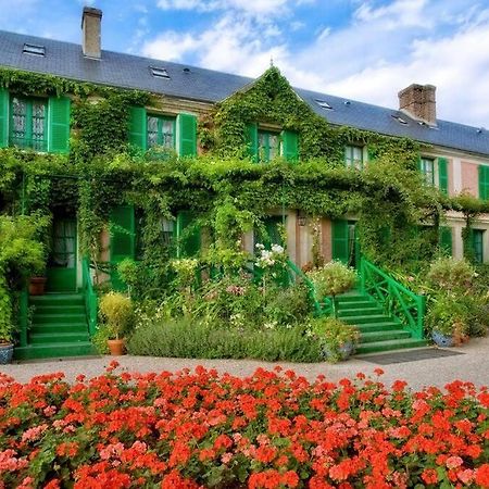 Maison Fleurs De Lys, Climatisee, Wifi Et Parking Privee Gratuit, Lave-Linge, Vernon Giverny מראה חיצוני תמונה